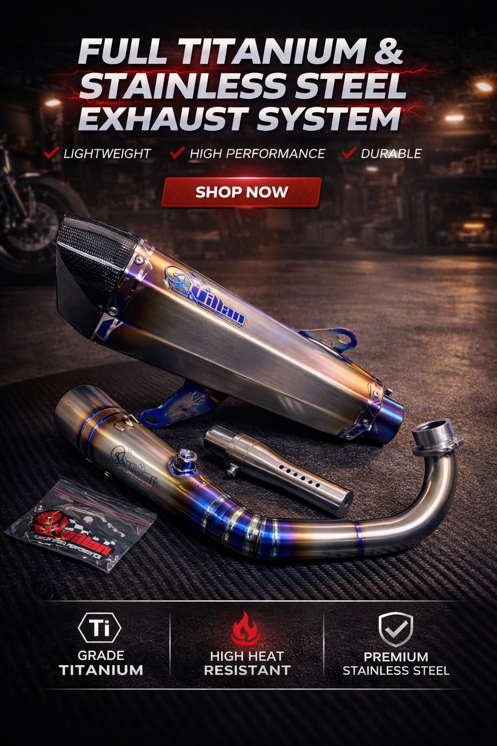 Detail Knalpot Xmax